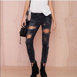 Trashed Freebird Jeans